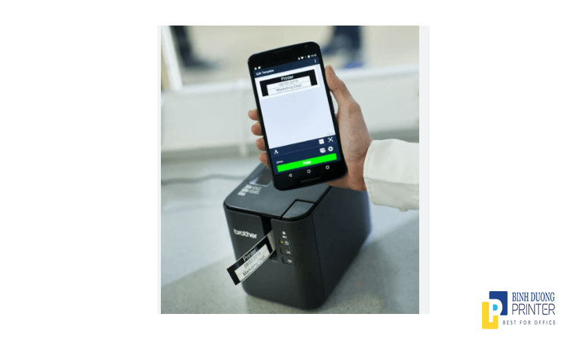 Máy in nhãn Brother PTP-900W giá rẻ Bình Dương